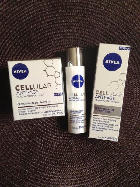 Nueva línea CELLULAR ANTI-AGE de NIVEA