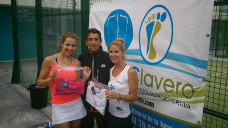 Subcampeonas 4ª-5ª Masculina: Alicia Aranda – Teresa Rodrigo 