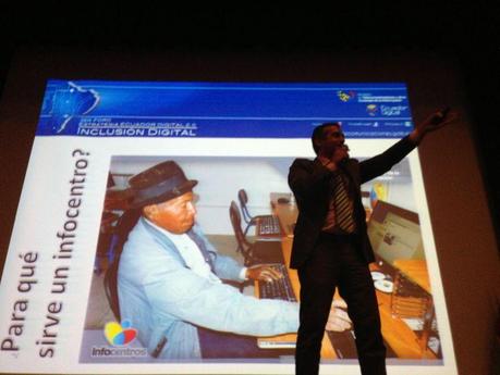 Paco Prieto. Infocentros Ecuador