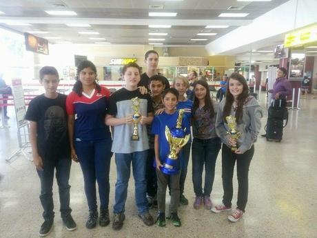 Foto de último momento....Ticos arriban al Santamaría, bienvenidos ...!