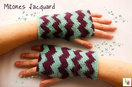 Mitones Jacquard