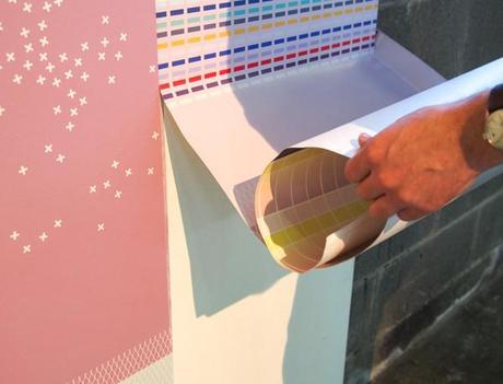 Cut & Paste wallpaper: cortar y pegar sin normas ni desperdicios. OLYMPUS DIGITAL CAMERA