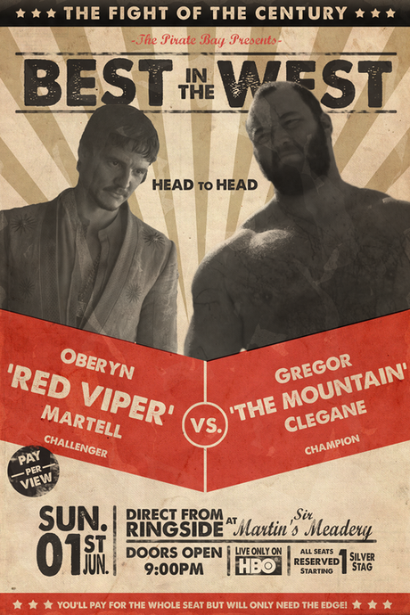 Póster: Game Of Thrones S04E08 - The Mountain And The Viper Póster: Game Of Thrones S04E08 - The Mountain And The Viper