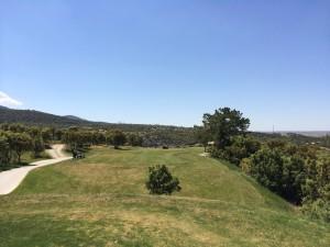 Salida desde el 10, no ves el green