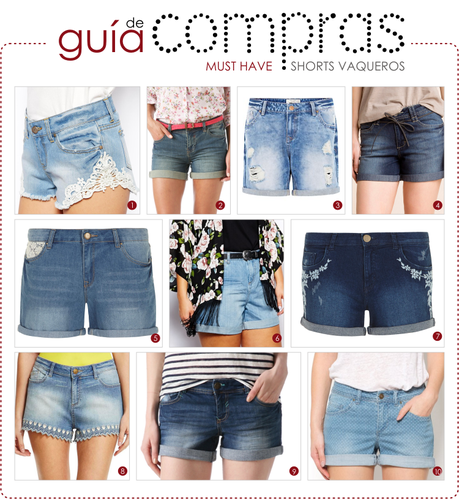 Shorts vaqueros · Summer Must Have (Guía de Compras)