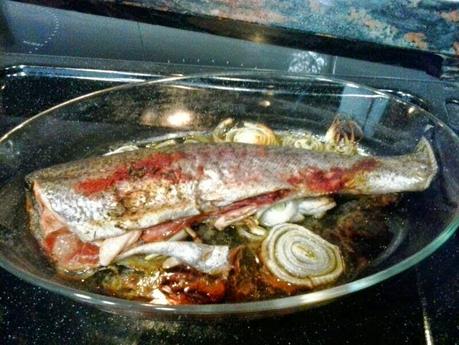  Trucha con jamón