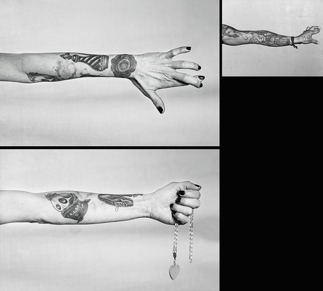 Isabel Muñoz tatu-brazo-mosaico