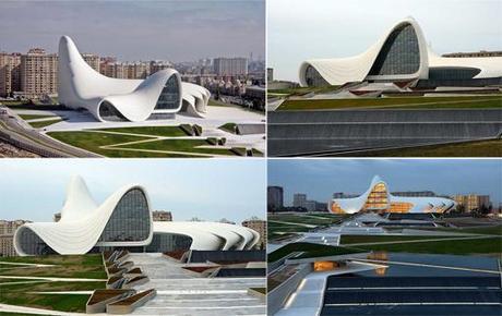 Centro Cultural Heydar Aliyev, de Zaha Hadid