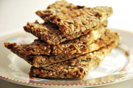 Crackers caseros / knekkebrød