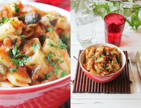 Tortiglioni a la puttanesca