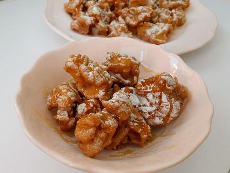 Frittelle di mele (Buñuelos de manzana)