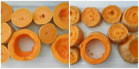 Gnocchi di Zucca-Ñoquis de calabaza