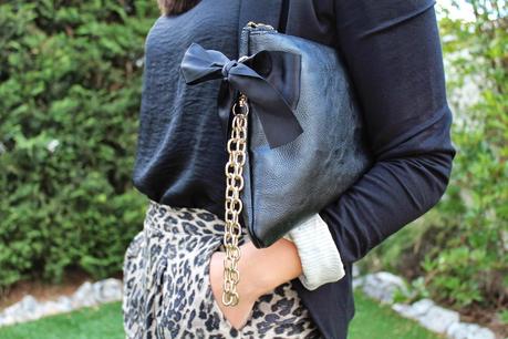 Black on leopard