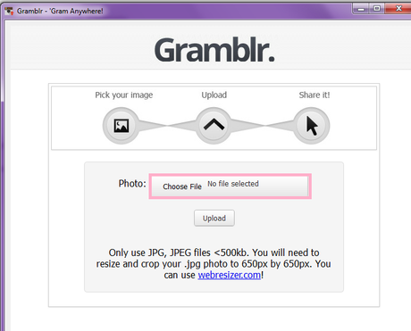 Como subir fotos al instagram desde el ordenador.