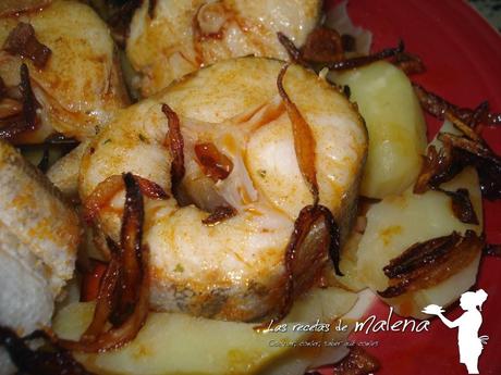 Merluza a la gallega