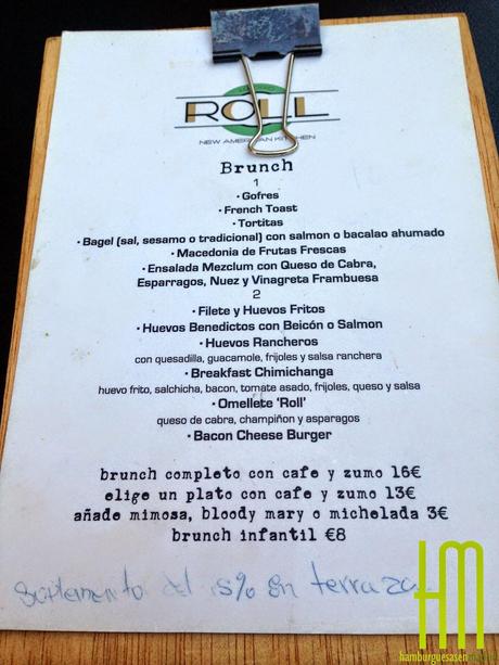ROLL: Un contundente brunch hamburguesero.