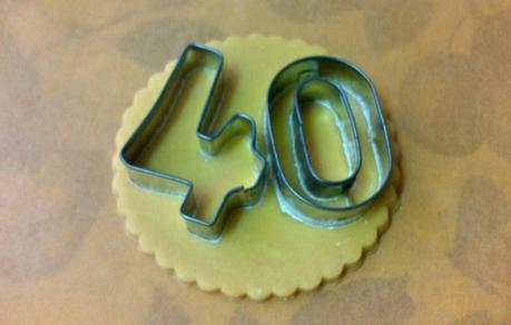 GALLETAS PARA EL 40 CUMPLEAÑOS GALLETAS PARA EL 40 CUMPLEAÑOS