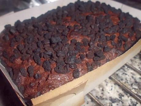 brownie con oreo royal