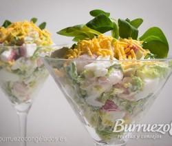 Ensaladilla de marisco Como hacer ensaladilla de marisco y pescado, fácil y rápido.