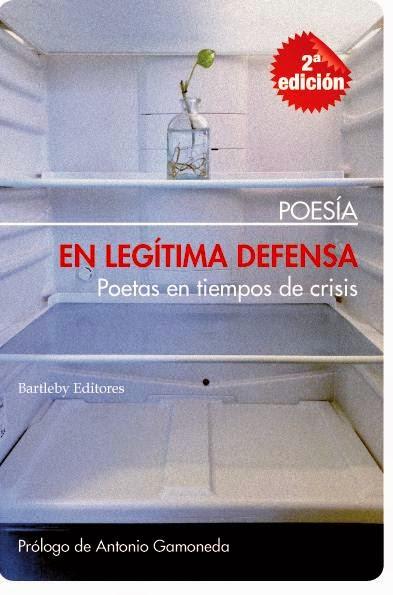 En legítima defensa. Poetas en tiempos de crisis: presentación en la Feria del Libro de Fuenlabrada: