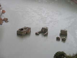 Molinos del Daican en el Rio Tajo