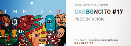 28 de mayo se presenta Carboncito #17