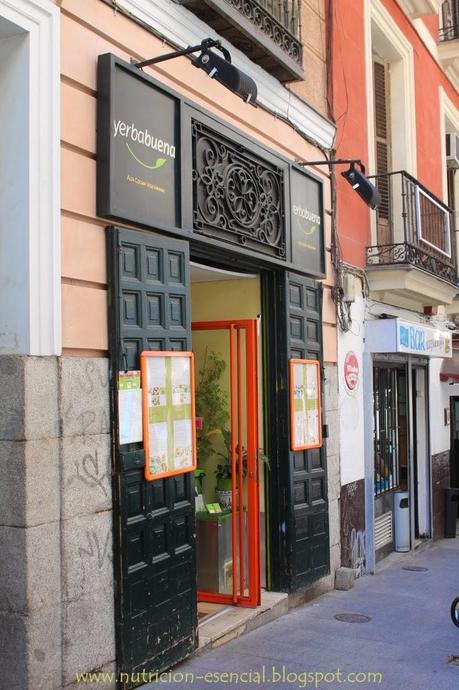 Restaurante Yerbabuena, Alta cocina vegetariana en Madrid