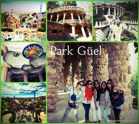 Mi particular ruta de BCN en 4 días collage park guel