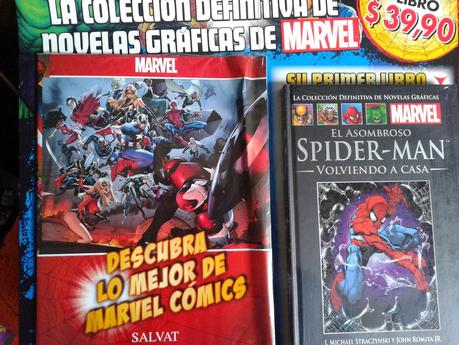 NOVELAS GRAFICAS MARVEL: Nueva colección de Salvat en Argentina