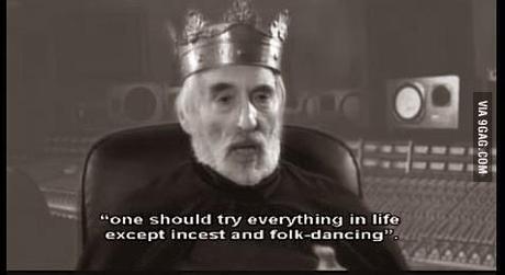 Sir Christopher Lee todo un Metal Knight a sus 92 años