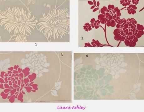 Papel pintado en la habitación