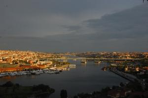 El atardecer en Estambul