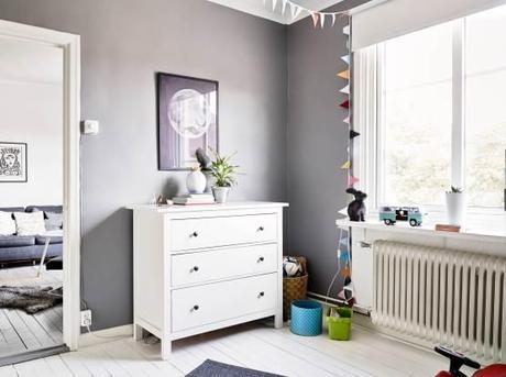 Un dúplex bien aprovechado estilo nórdico decoración habitaciones infantiles decoración de interiores nórdicos escandinavos decoración de dormitorios decoración cocinas blancas modernas decoración áticos y dúplex blog decoracion interiores 