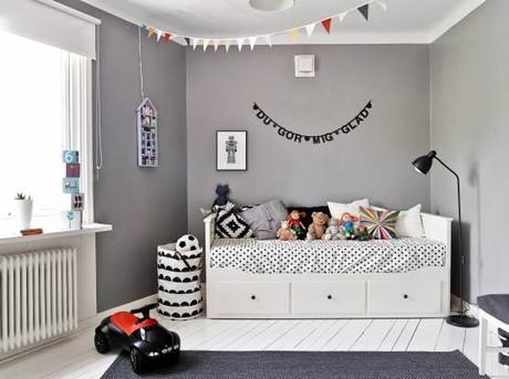 Un dúplex bien aprovechado estilo nórdico decoración habitaciones infantiles decoración de interiores nórdicos escandinavos decoración de dormitorios decoración cocinas blancas modernas decoración áticos y dúplex blog decoracion interiores 