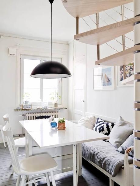 Un dúplex bien aprovechado estilo nórdico decoración habitaciones infantiles decoración de interiores nórdicos escandinavos decoración de dormitorios decoración cocinas blancas modernas decoración áticos y dúplex blog decoracion interiores 