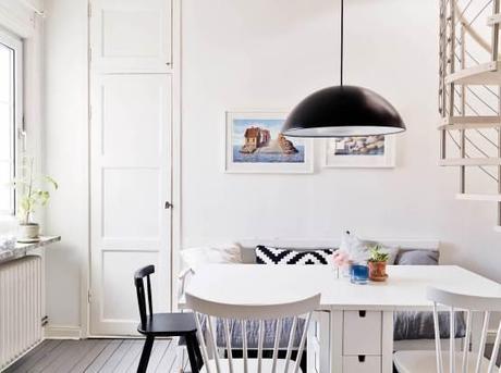 Un dúplex bien aprovechado estilo nórdico decoración habitaciones infantiles decoración de interiores nórdicos escandinavos decoración de dormitorios decoración cocinas blancas modernas decoración áticos y dúplex blog decoracion interiores 