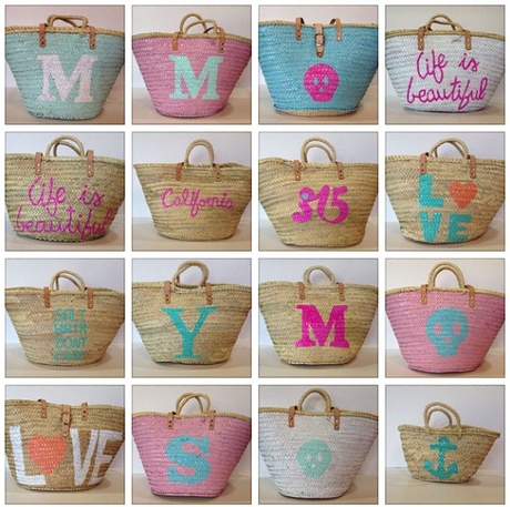 Inspiración cestos playa