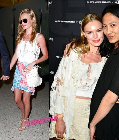 Kate Bosworth hm topshop burberry