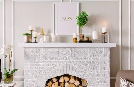 INSPIRACIÓN CASAS REALES:  BLANCO Y DORADO LA COMBINACIÓN PERFECTA