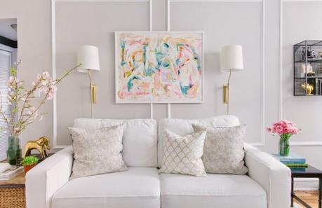 INSPIRACIÓN CASAS REALES:  BLANCO Y DORADO LA COMBINACIÓN PERFECTA