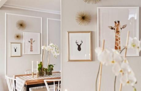 INSPIRACIÓN CASAS REALES:  BLANCO Y DORADO LA COMBINACIÓN PERFECTA