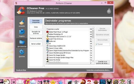 Mantén tu Pc limpio: Ccleaner