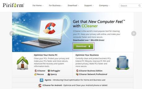 Mantén tu Pc limpio: Ccleaner