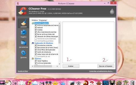 Mantén tu Pc limpio: Ccleaner