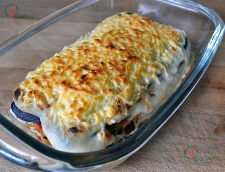 Musaka de gírgolas.