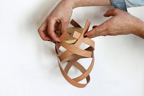 DIY: LUMINARIA DE CUERO