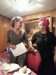 con Yolanda Iglesias Las Pocholas Almuerzo con Carla La Salud en la Infancia