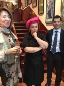 Nácar Jimenez, Yolanda y Francisco Hevia Almuerzo con Carla La Salud en la Infancia