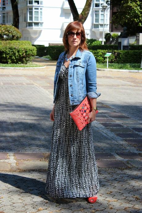 MIS LOOKS CON LUSSTRA - MAXI DRESS ESTAMPADO ÉTNICO