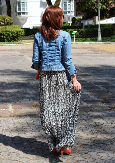 MIS LOOKS CON LUSSTRA - MAXI DRESS ESTAMPADO ÉTNICO